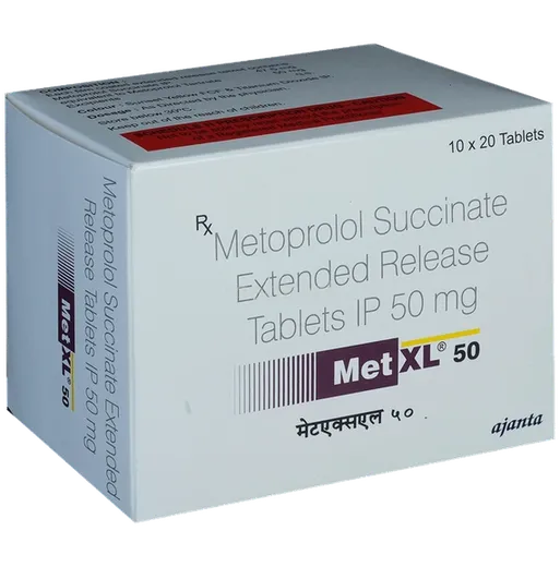 met xl 50mg tablet 20's